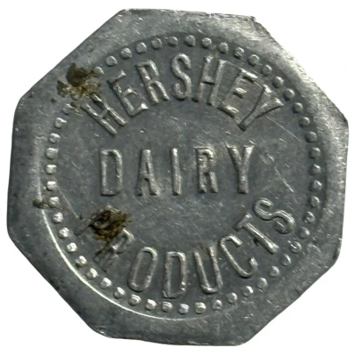 5 Cents - Hershey Dairy Products (Hershey, Pennsylvania) ND front