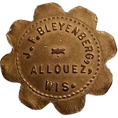 5 Cents - J. F. Bleyenberg ND front