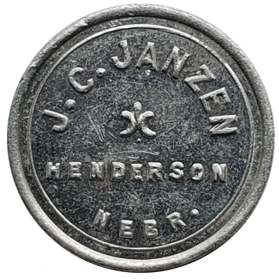5 Cents - J.C. Janzen (Henderson, Nebraska) ND front