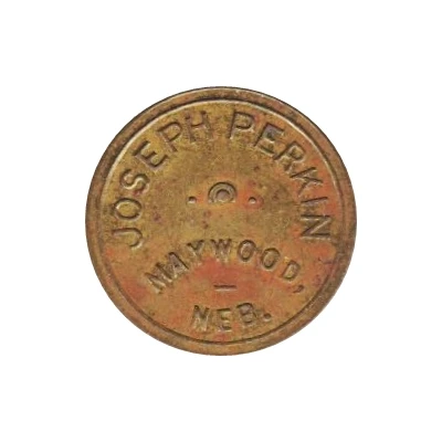 5 Cents - Joseph Perkin (Haywood, Nebraska) ND front