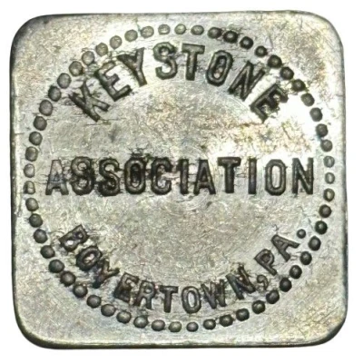 5 Cents - Keystone Association (Boyertown, Pennsylvania) ND front