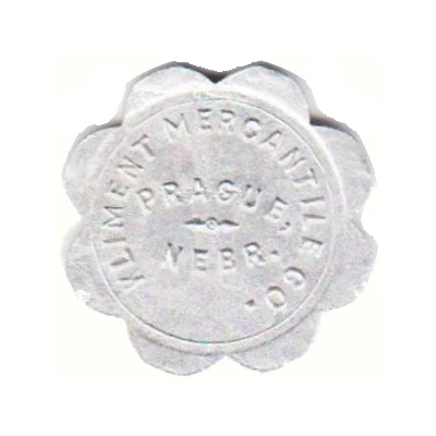 5 Cents - Kliment Mercantile Company (Prague, Nebraska) ND front