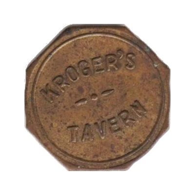 5 Cents - Kroger's Tavern (Schuyler, Nebraska) ND front