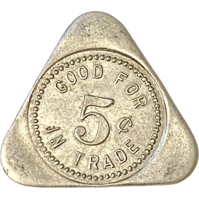 5 Cents- L.O.O.M. No. 146 (Saint Mary, Pennsylvania) ND back