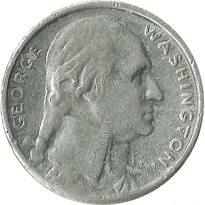 5 Cents - Lucky Play Money (George Washington) ND back