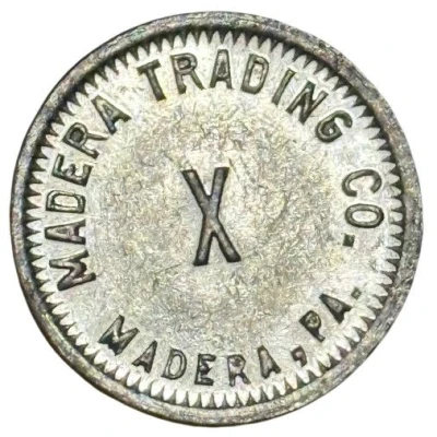 5 Cents - Madera Trading Co. (Madera, Pennsylvania) ND front