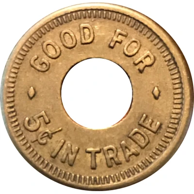 5 Cents - Midvale Pool Hall (Midvale, Idaho) ND back