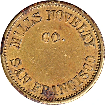 5 Cents - Mills Novelty (San Francisco) ND front