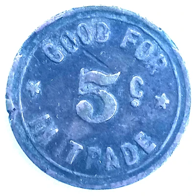 5 Cents - Mitch's Parlor ND back