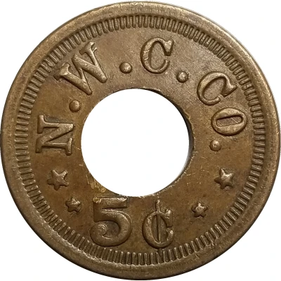5 Cents - N. W. C. Co. (Seattle, Washington) ND back