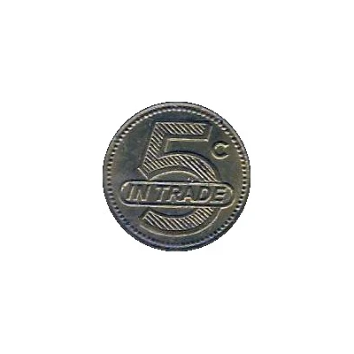 5 Cents - NCOOM (Ft Hood, Texas) ND back