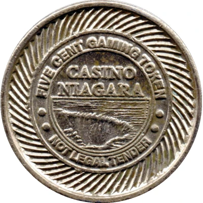 5 Cents - Niagara Fallsview Casino Resort (Ontario) ND front