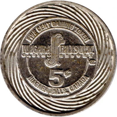 5 Cents - Niagara Fallsview Casino Resort (Ontario) ND back