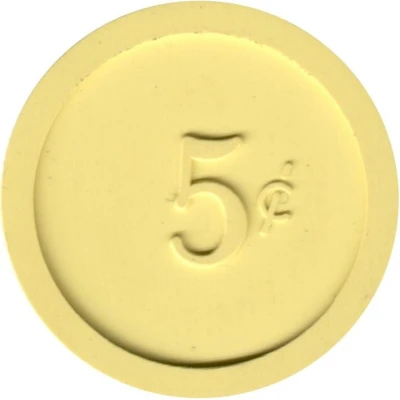 5 Cents - North Carolina Prison Dept. ND back
