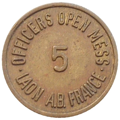 5 Cents - Officiers Open Mess (Laon) ND front