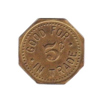 5 Cents - Pickwick Bar Inc. (Omaha, Nebraska) ND back