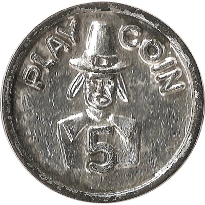 5 Cents (Play Coin) ND front