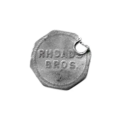 5 Cents - Rhoads Bros ND front