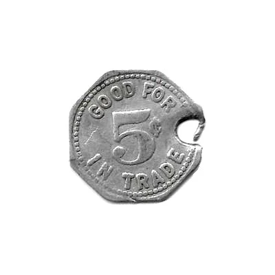 5 Cents - Rhoads Bros ND back