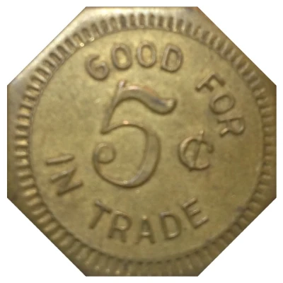 5 Cents - Rice Maryland Tavern (Saint Paul, Minnesota) ND back