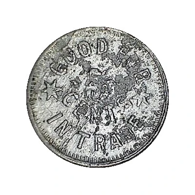5 Cents - Royal Shine Parlor ND back