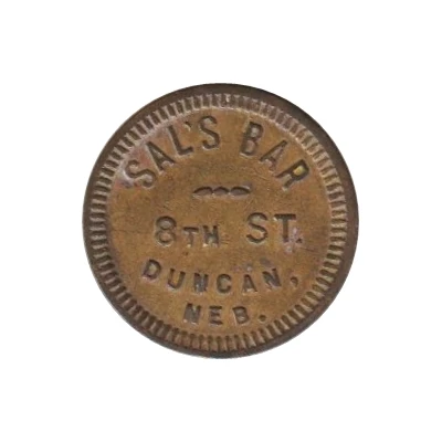 5 Cents - Sal's Bar (Duncan, Nebraska) ND front