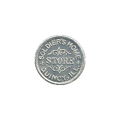 5 Cents - Soldier's Home Store Quincy, ILL. ND front