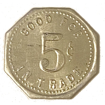 5 Cents - St. Mary's Hospital (St. Louis, Missouri) ND back