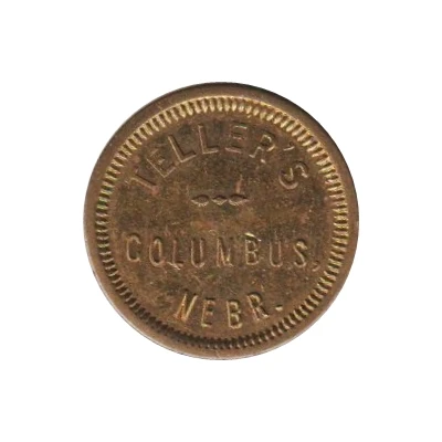 5 Cents - Teller's (Columbus, Nebraska) ND front