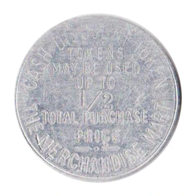 5 Cents - The Merchandise Mart (Fayetteville, North Carolina) ND back