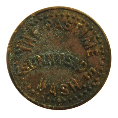5 Cents - The Pastime (Sunnyside, Washington) ND front