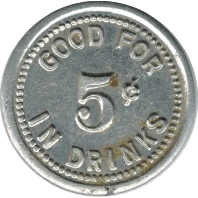 5 Cents- The Shanty Inn (Chicago) ND back