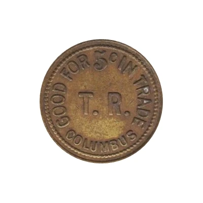 5 Cents - Tony Roche, Home Cafe (Columbus, Nebraska) ND front
