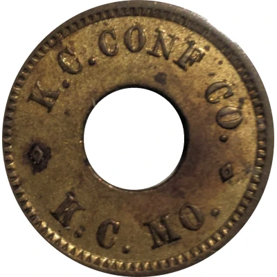 5 Cents - Trading Stamp K.C. Confidential Co. (Kansas City, Missouri) ND front