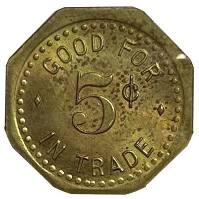 5 Cents (Utah State Prison) ND front
