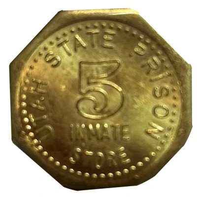 5 Cents (Utah State Prison) ND back