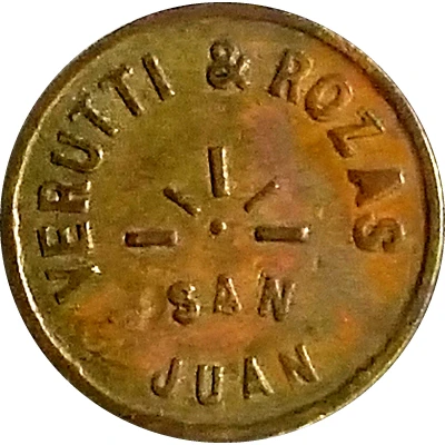 5 Cents - Verutti and Rozas (San Juan) ND front