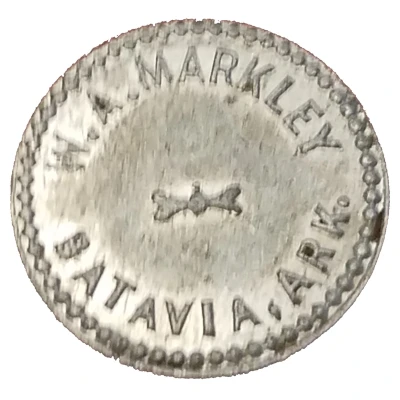 5 Cents - W.A. Markley (Batavia, Arkansas) ND front