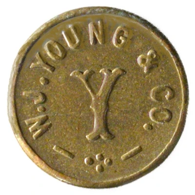 5 Cents - W.J. Young and Co (San Francisco, California) ND front