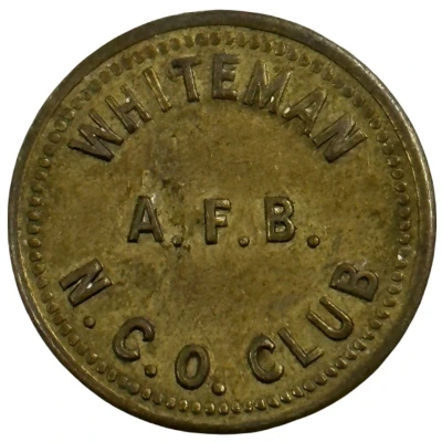 5 Cents - Whiteman AFB NCO Club (Whiteman, Missouri) ND front
