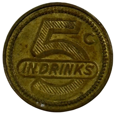 5 Cents - Wil-Cine Liquor's (Chicago, Illinois) ND back