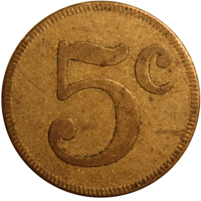 5 Cents ND back