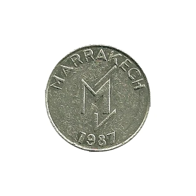 5 Dirham - La Mamounia Grand Casino Marrakesh front