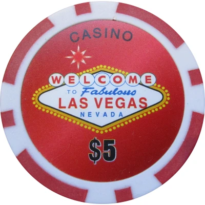 5 Dollars - Fabulous Las Vegas (Las Vegas, Nevada) ND front