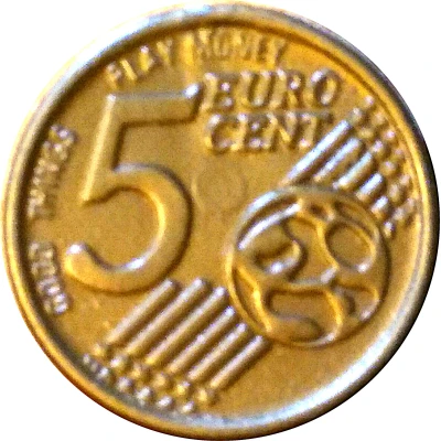 5 Euro Cents (Good Things) ND back