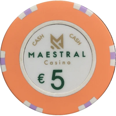 5 Euro - Maestral Casino (Przno) ND front