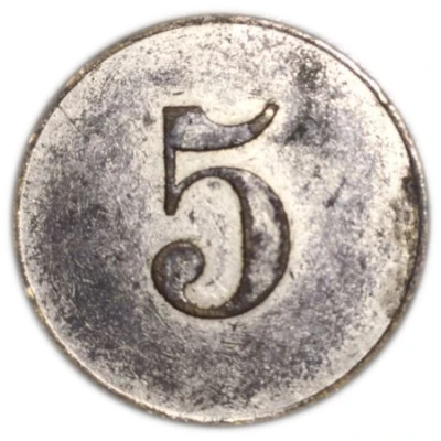 5 Pfennigs (Spielgeld - Owl) ND back