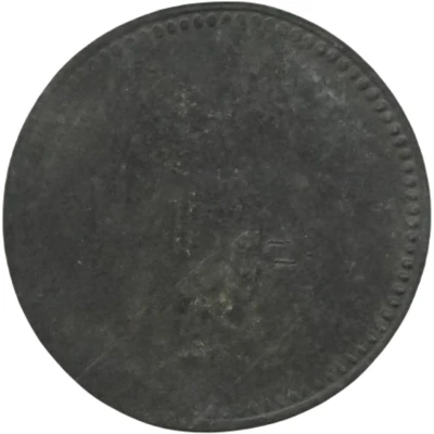 5 Pfennigs (Werth-Marke; Countermarked "FB") ND back
