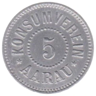 5 Rappen - Consumer Association (Aarau) ND back