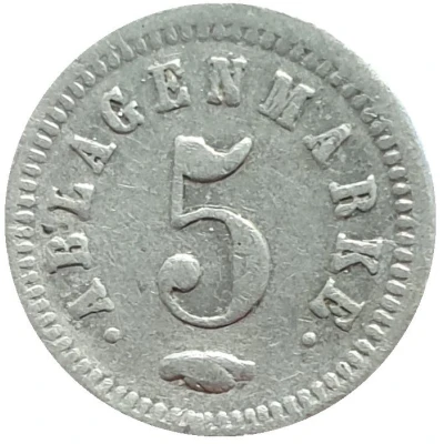 5 Rappen - Consumer cooperative (Bern) ND front